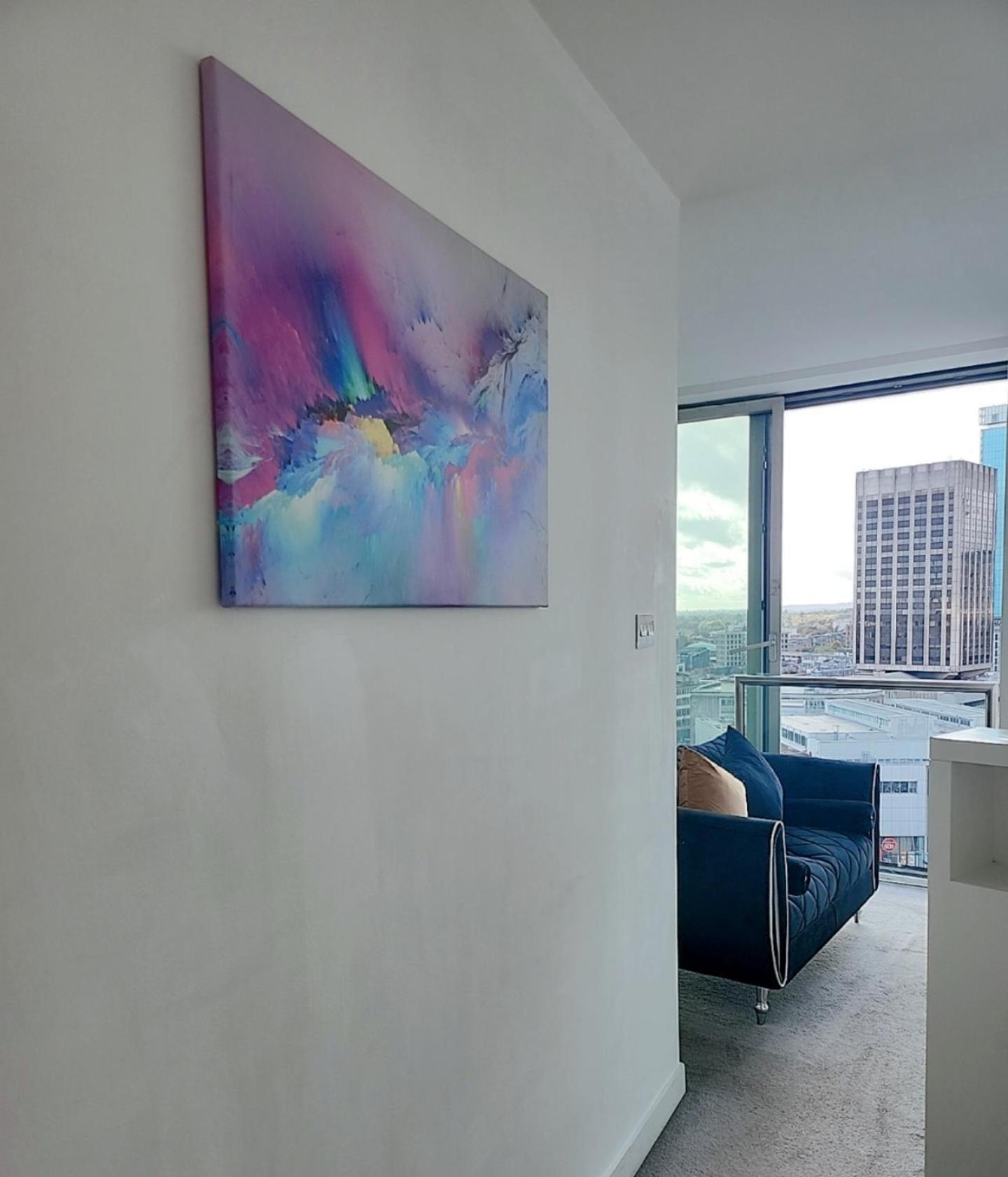 Cityscape Apartment In Birmingham With Self Checkin Экстерьер фото